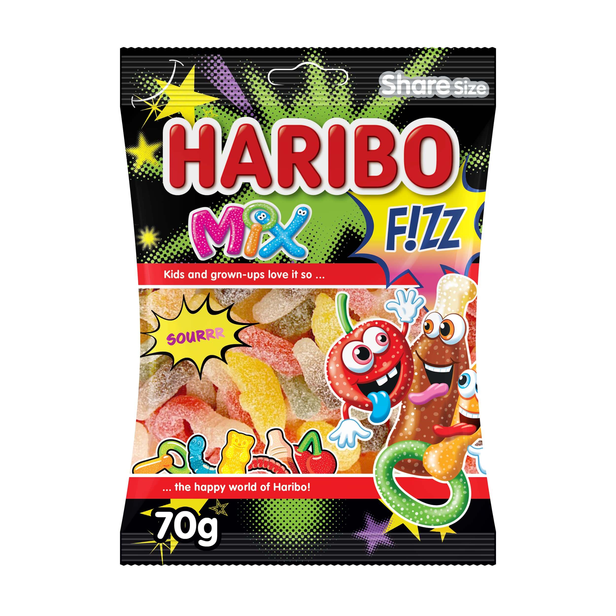 Haribo Mix Fizz 80G